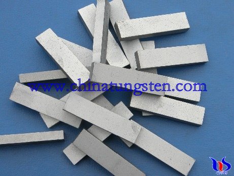 carboneto de tungstênio tiras