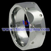 tungsten faceted rings